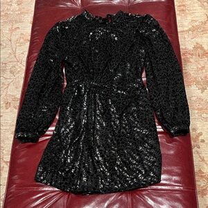 All Saints Shimmering Black‎ Kids Dress